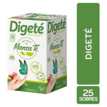 Té Digete Manzate Caja 25...