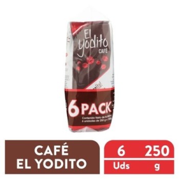 Cafe El Yodito 6pack 1500gr