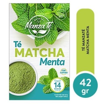 Té Manzaté Matcha Menta - 42g