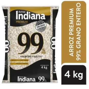 Arroz Indiana 99% Grano...