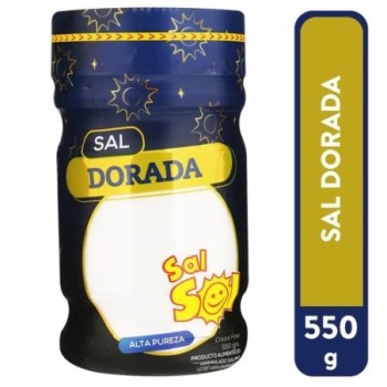 Sal Sol Dorada Frasco 550gr