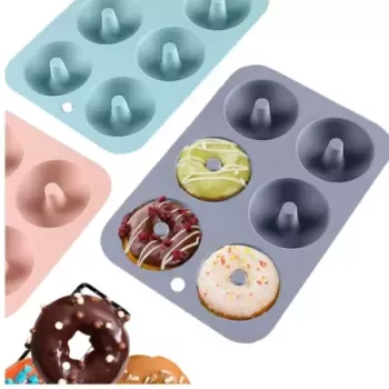 Molde de silicone para donas