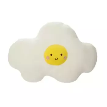 Peluche tipo cojin nube y sol