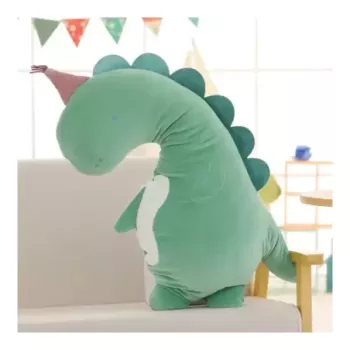 Peluche tipo cojin dino