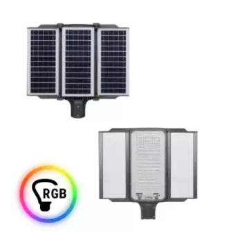 Lampara solar mariposa rgb...