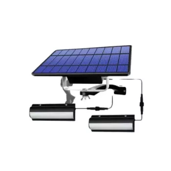 Kit solar panel + 2 lamparas