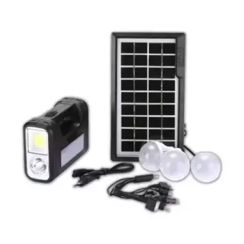 Kit solar gd-8017s 3 bombillos