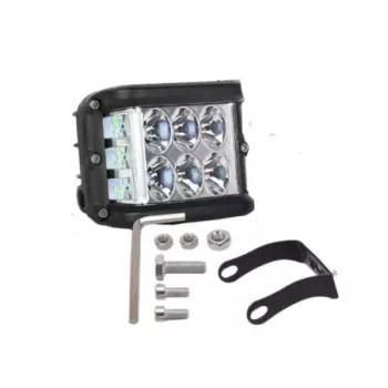 Barra led 4" cuadrada con...