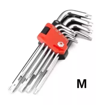 Set de 9 llaves torx san sheng