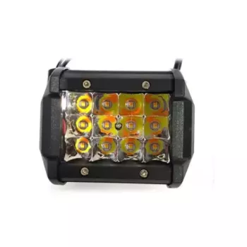 Barra led 4" 56w 2 colores...