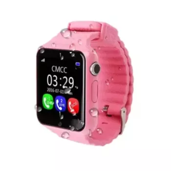 Smart wacth v7k con gps rosado