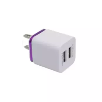 Cargador cubo 2 usb 2.1a 5v