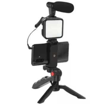 Tripod y holder con led y...